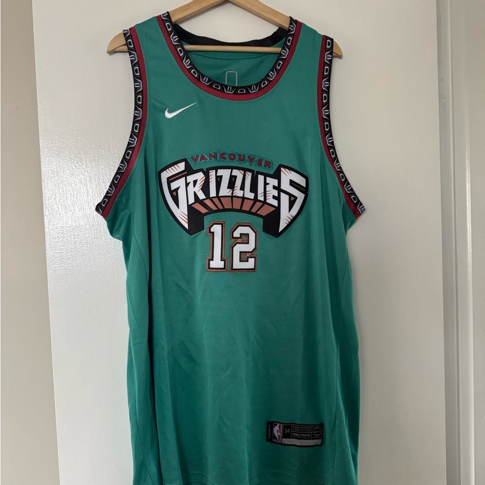 Nike Vancouver Grizzlies Teal Jersey